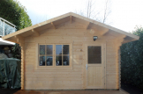 Caseta de jardín de madera DREUX (44 mm), 4x3 m, 12 m² customer 2