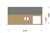 Casa de madera AGATA S (44 mm + revestimiento), 39 m² specification 4