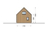 Casa de madera ALINA (34 mm + revestimiento), 46 m² specification 5