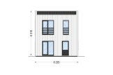 Casa prefabricada para vivir KAYA 4L PV (Aislada PLUS, 44 mm + revestimiento), 50 m² specification 5