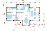 Casa de madera para vivir HOLLAND RV (Aislada PLUS, 44 mm + revestimiento), 116 m² specification 1