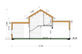 Casa prefabricada para vivir HOLLAND PV (Aislada PLUS, 44 mm + revestimiento), 116 m² specification 7
