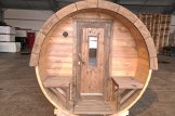 Sauna de exterior barril con vestuario HELGA 48 (46 mm), 4.8 m, ⌀ 1.97 m customer 3