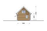 Casa de madera para vivir KARINA (Aislada, 34 mm + revestimiento), 46 m² specification 5