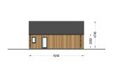Casa de madera MILANA (34 mm + revestimiento), 41 m² specification 4