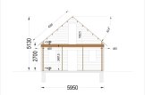 La casa LIVINGTON S (Aislada, 44+44 mm), 50 m² specification 7