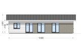 Casa prefabricada para vivir JULIA PV (Aislada PLUS, 44 mm + revestimiento), 95 m² specification 2