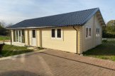 Casa de madera para vivir ANICA (Aislada, 44+44 mm), 71 m² customer 1