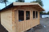 Caseta de jardín de madera LILLE (44 mm), 4x3 m, 12 m² customer 3