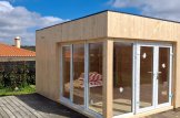 Casa de madera PREMIUM (Aislada PLUS, 34 mm + revestimiento), 6.5x4.5 m, 30 m² customer 2