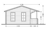 Caseta de jardín de madera ROYAL S (44 mm), 5x5 m, 25 m² specification 5