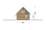 Casa de madera KARINA (34 mm + revestimiento), 46 m² specification 5