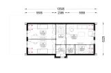 Casa prefabricada para vivir INGRID PV (Aislada PLUS, 44 mm + revestimiento), 137 m² specification 2
