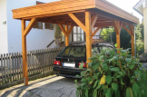 Cochera de madera MODERN, 3x6 m, 18 m² customer 1