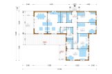 Casa prefabricada para vivir TESSA PV (Aislada PLUS, 44 mm + revestimiento), 130 m² specification 7