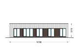Casa prefabricada para vivir BELLA 3 PV (Aislada PLUS, 44 mm + revestimiento), 75 m² specification 2