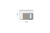 Casa prefabricada para vivir PREMIUM PV (Aislada PLUS, 44 mm + revestimiento), 42 m² specification 3