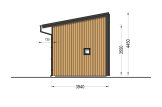 Casa de madera SOPHIA (Aislada, 34 mm + revestimiento), 20 m² specification 6