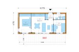 Casa prefabricada para vivir PREMIUM PV (Aislada PLUS, 44 mm + revestimiento), 42 m² specification 1