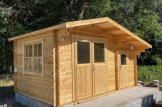 Caseta de jardín de madera BENINGTON (34 mm), 4.5x3 m, 13 m² customer 2