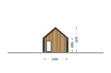 Casa de madera para vivir ADALINE (Aislada, 34 mm + revestimiento), 50 m² specification 5