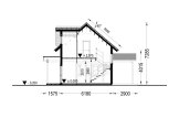 Casa de madera para vivir VERA RV (Aislada PLUS, 44 mm + revestimiento), 127 m² specification 7