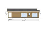 Casa de madera RIVIERA S (44+44 mm), 130 m² specification 5