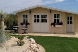 Caseta de jardín de madera CLARA (66 mm), 7x4 m, 28 m² customer 3