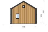 Caseta de madera habitable SARA (Aislada, 34 mm + revestimiento), 20 m² specification 5