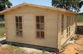 Caseta de jardín de madera LEA (66 mm), 7x4 m, 28 m² customer 1
