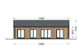 Casa de madera NICOLE S (Aislada, 66 mm + revestimiento), 66 m² specification 2