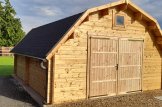Garaje de madera BARN (44 mm), 5x6 m, 30 m² customer 1