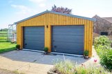 Garaje de madera doble SILVIA DUO (34 mm + revestimiento), 6x6 m, 36 m² customer 2