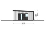 Casa prefabricada para vivir CARLA PV (Aislada PLUS, 44 mm + revestimiento), 66 m² specification 5