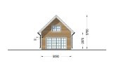 Casa de madera para vivir KARINA (Aislada, 34 mm + revestimiento), 46 m² specification 3