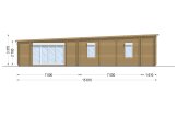 Producto de segunda mano: Casa de madera VICTORIA S (66+66 mm) , 171 m² specification 2