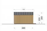 Caseta de jardín de madera PIA (Aislada, estructura de madera), 5.2 x 4.9 m, 18 m² specification 5