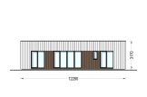 Casa prefabricada para vivir BELLA I PV (Aislada PLUS, 44 mm + revestimiento), 46 m² specification 2