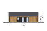 Casa de madera para vivir ADALINE (Aislada, 34 mm + revestimiento), 50 m² specification 4