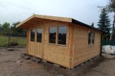 Caseta de jardín de madera LILLE (44 mm), 4x3 m, 12 m² customer 2
