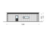 Casa prefabricada para vivir BELLA I PV (Aislada PLUS, 44 mm + revestimiento), 46 m² specification 4