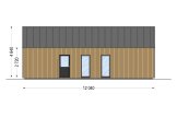 Casa de madera para vivir ADALINE RV (Aislada PLUS, 44 mm + revestimiento), 42 m² specification 4