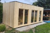 Sauna de exterior con vestuario DELLA (34 mm + revestimiento),6,1 x 2,6 m, 12.5 m² customer 3