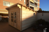 Caseta de jardín de madera MALTA (34 mm), 3x3 m, 9 m² customer 1