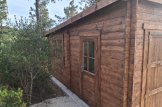 Garaje de madera de techo plano MODERN (34 mm), 3.6x5.4 m, 20 m² customer 2