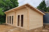 Casa de madera para jardín MAJA (66 mm), 7.5x4 m, 30 m² customer 2