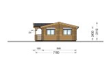 B-Ware: La casa DONNA S (Aislada PLUS, 44+44 mm), 63 m² + 11.5 m² porche specification 4