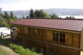 Casa de madera para vivir HYMER (44+44 mm, aislada PLUS), 42 m² customer 2