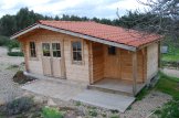 Caseta de jardín de madera CLARA (44 mm), 7x4 m, 28 m² customer 2