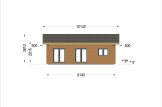 Casa de madera ALICE S (44 mm + revestimiento), 63 m² specification 2